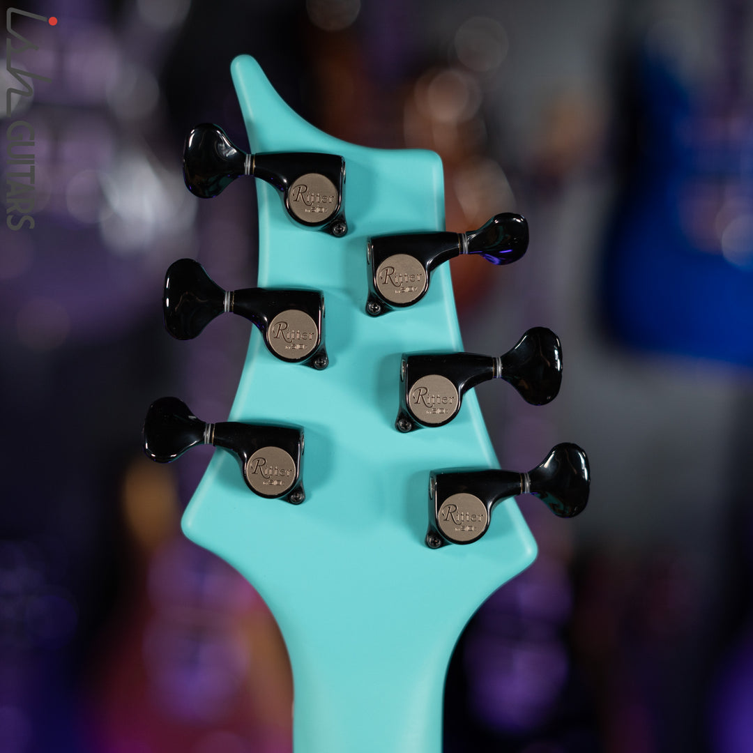Ritter Porsch Tremolo Electric Guitar Harrods Bittermint