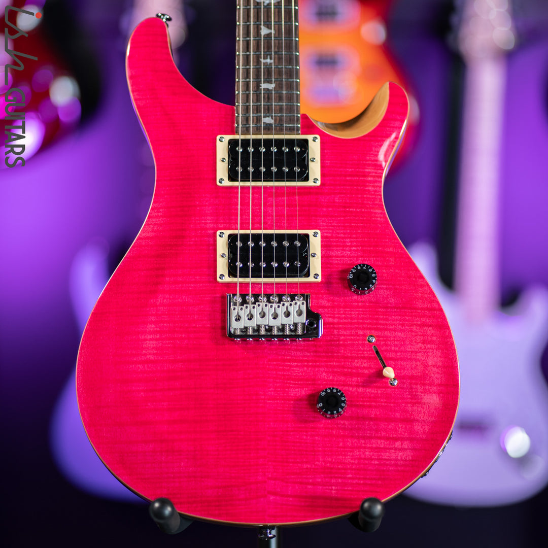 2021 PRS SE Custom 24 Bonnie Pink Demo