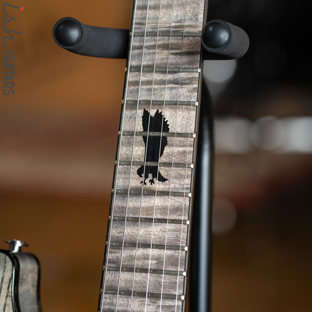 PRS Private Stock Hollowbody II Piezo 24 Fret Swamp Ash Grey Wash