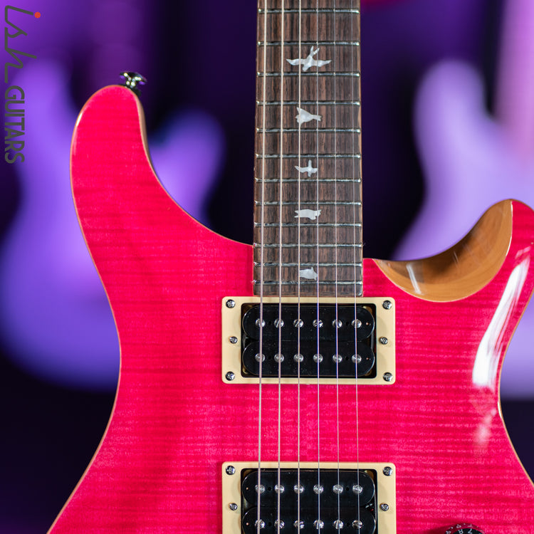 美品　PRS SE Custom 24 Bonnie Pink PRS Paul Reed Smith SE Custom 24 Bonnie Pink/Natural Back w