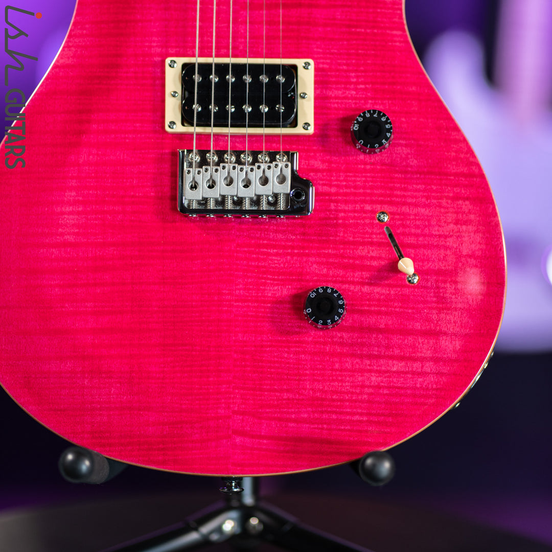 2021 PRS SE Custom 24 Bonnie Pink Demo