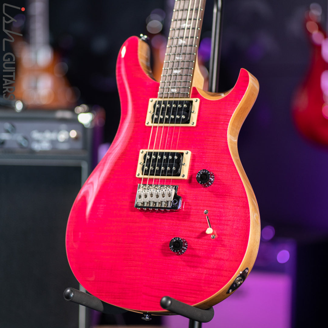 2021 PRS SE Custom 24 Bonnie Pink Demo