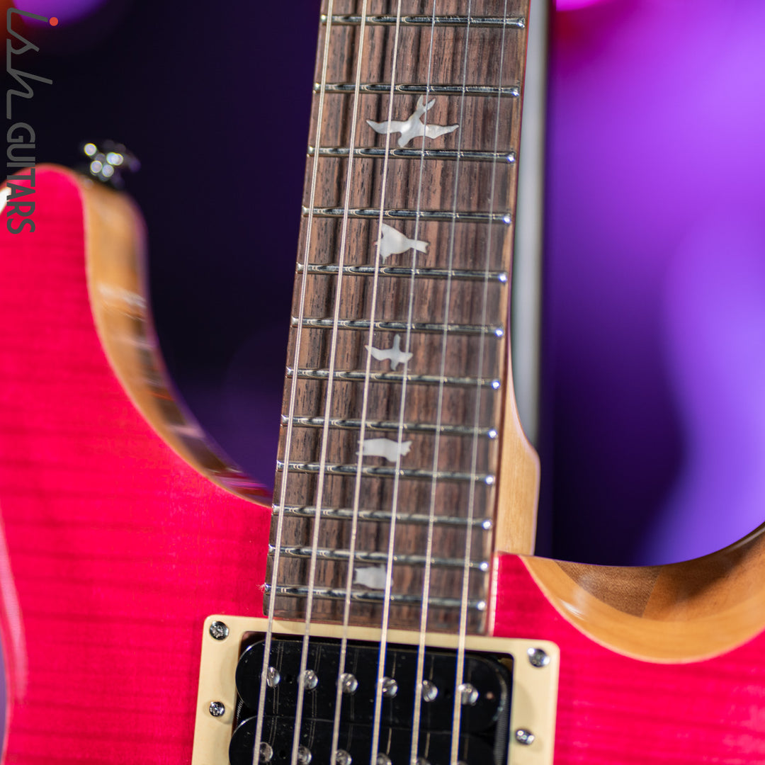 2021 PRS SE Custom 24 Bonnie Pink Demo