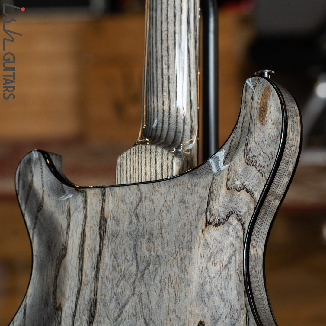 PRS Private Stock Hollowbody II Piezo 24 Fret Swamp Ash Grey Wash