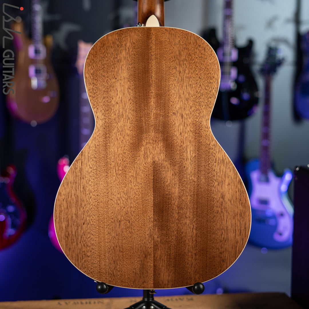 2021 PRS SE P20E Parlor Acoustic Guitar Black Top