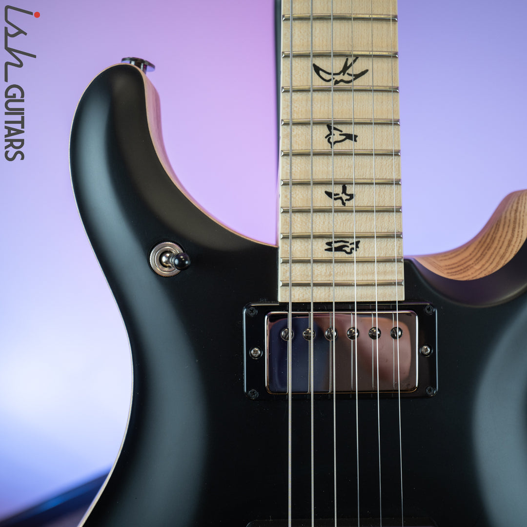 2020 Paul Reed Smith PRS Wood Library McCarty 594 Black Satin Ash Maple Neck