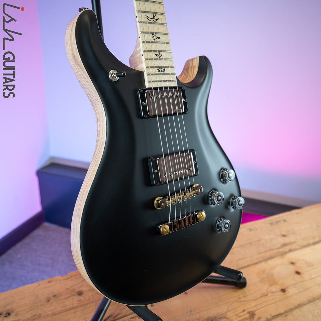 2020 Paul Reed Smith PRS Wood Library McCarty 594 Black Satin Ash Maple Neck