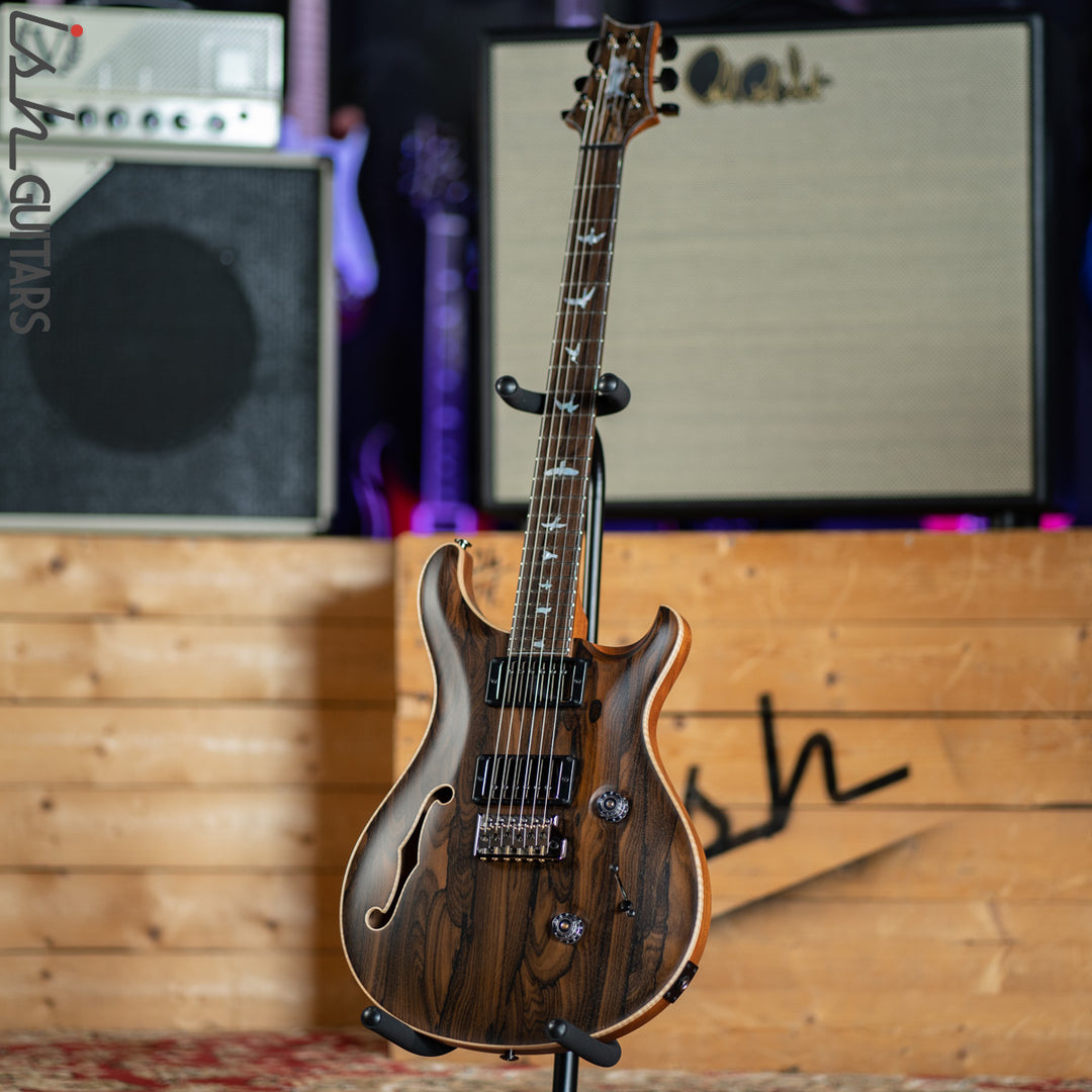 2020 PRS Private Stock Custom 24 Semi-Hollow Ziricote Satin