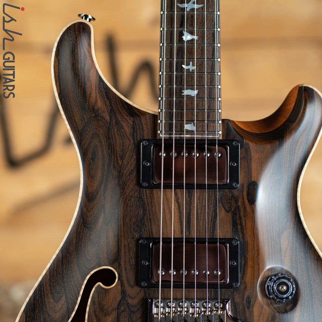 2020 PRS Private Stock Custom 24 Semi-Hollow Ziricote Satin