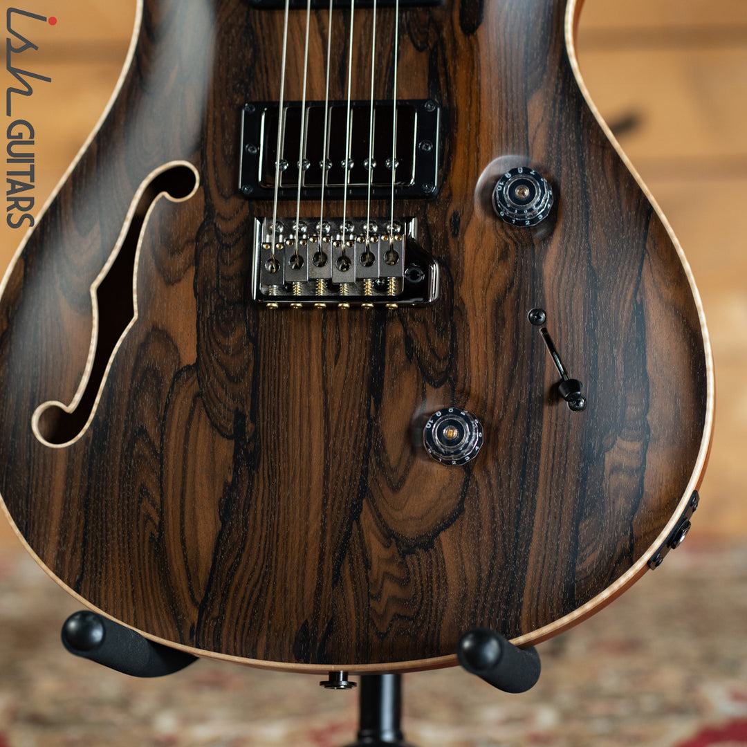 2020 PRS Private Stock Custom 24 Semi-Hollow Ziricote Satin