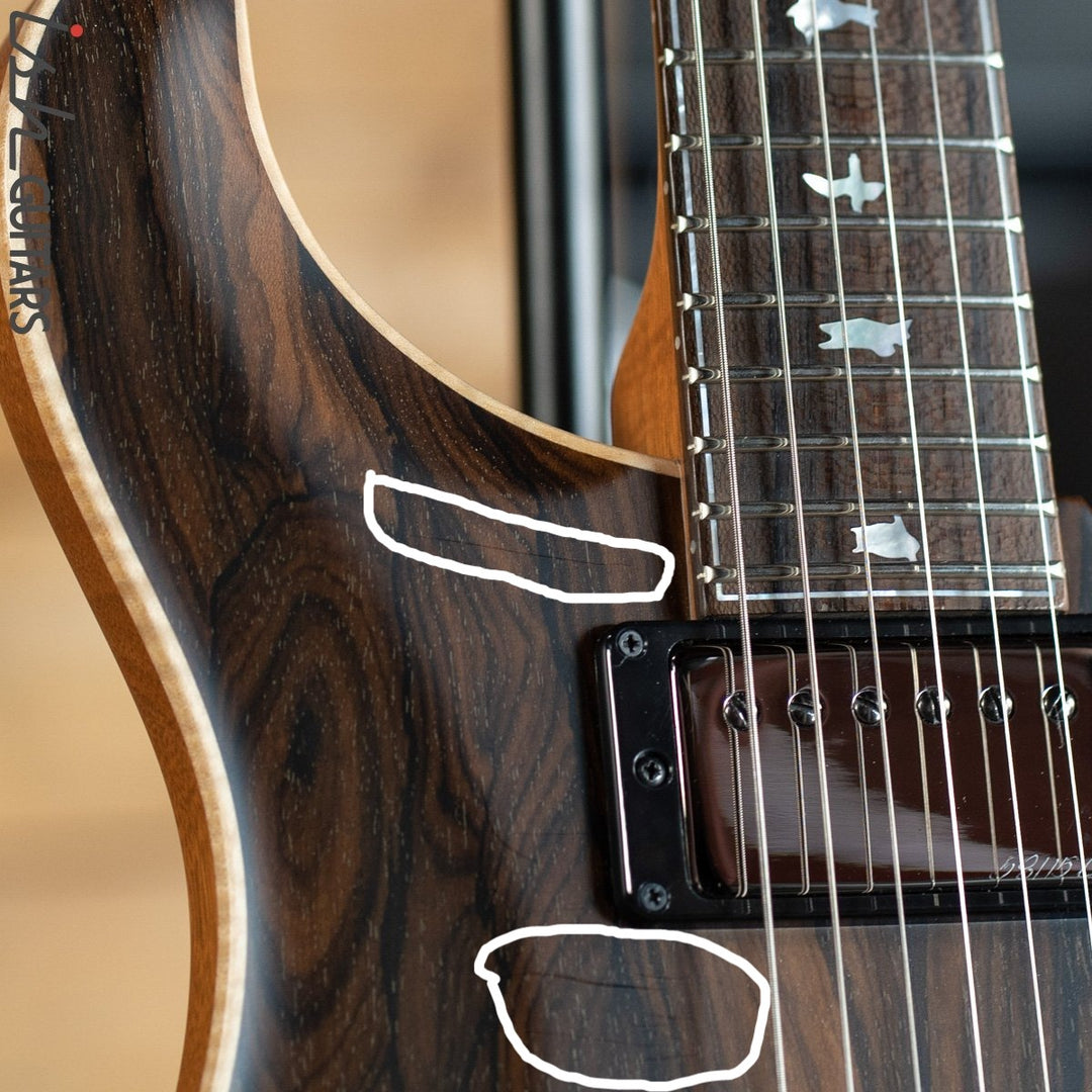 2020 PRS Private Stock Custom 24 Semi-Hollow Ziricote Satin