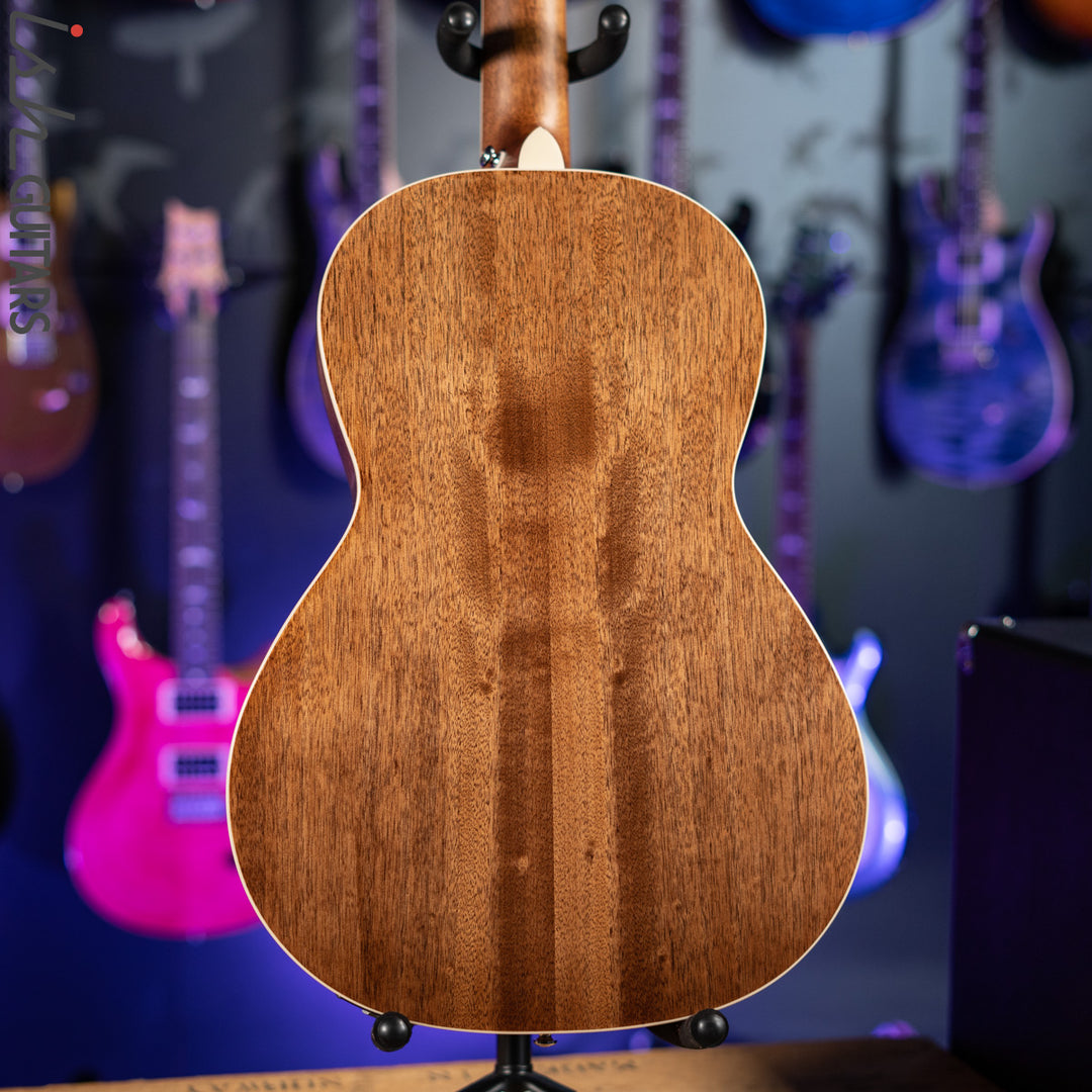 2021 PRS SE P20E Parlor Acoustic Guitar Black Top