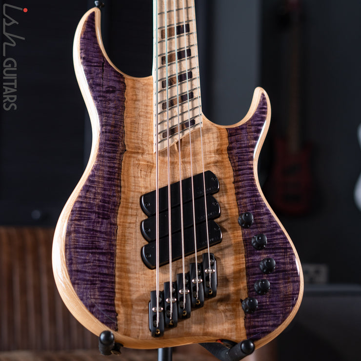 Dingwall Z3 5-String Bass Spalted Maple Purple Canyon Gloss Finish – Ish  Guitars