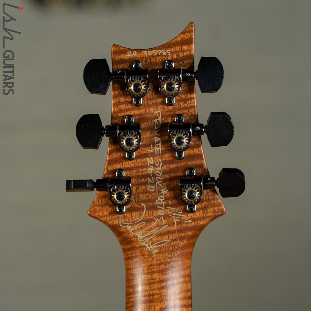 2020 PRS Private Stock Custom 24 Semi-Hollow Ziricote Satin
