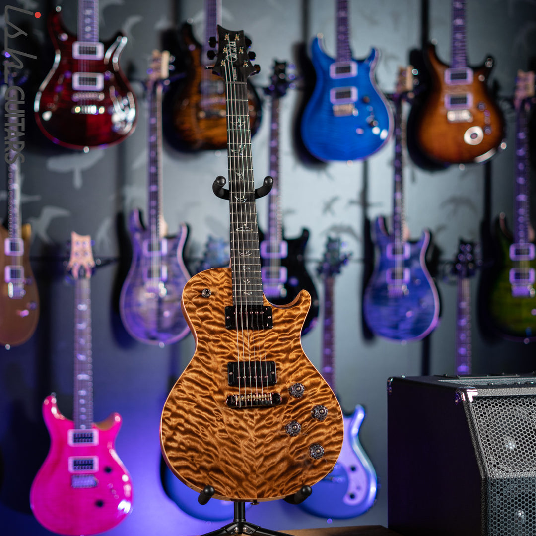 PRS Wood Library Tremonti Stoptail Copperhead Burst 10 Top Quilt