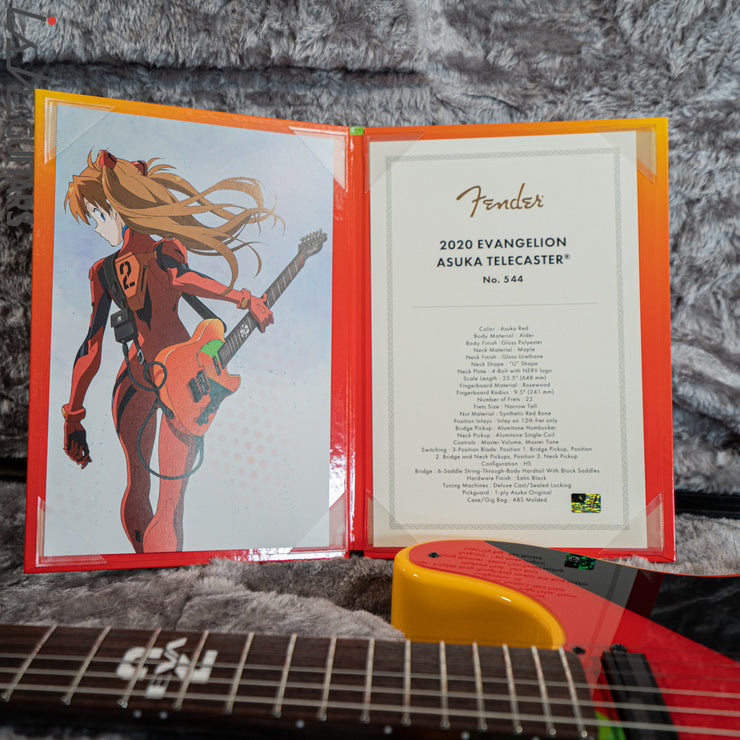 Fender Custom Shop Evangelion Asuka Telecaster