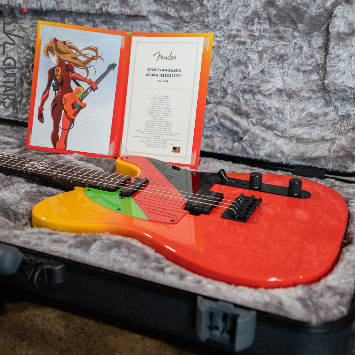 Fender Custom Shop Evangelion Asuka Telecaster – Ish Guitars