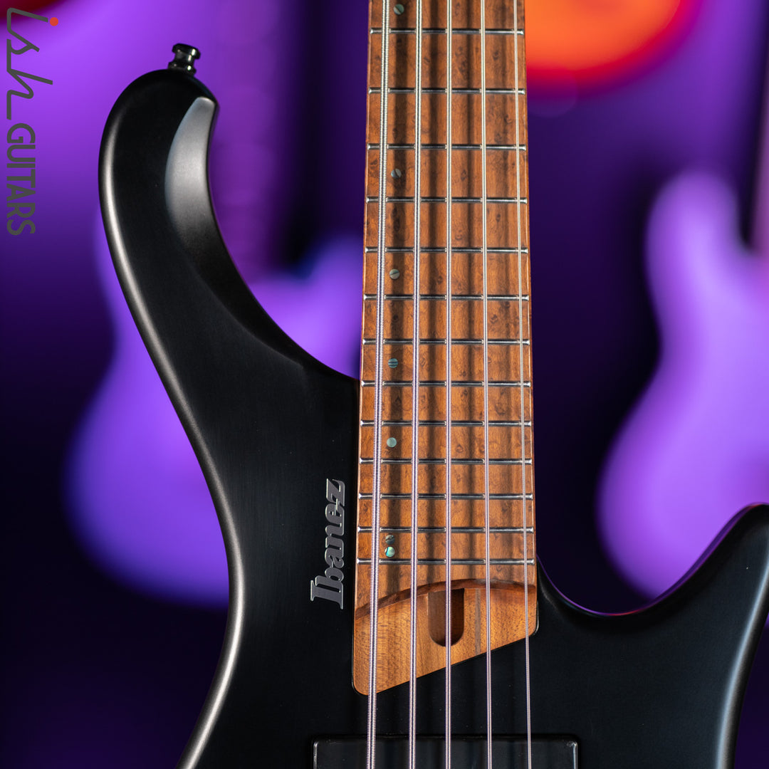 Ibanez EHB1005 5-String Headless Bass Black Flat
