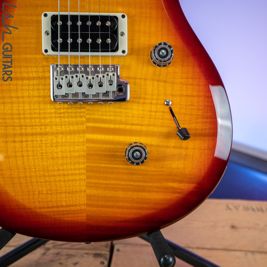 2020 PRS S2 Custom 24 Dark Cherry Sunburst Wrap Custom Color