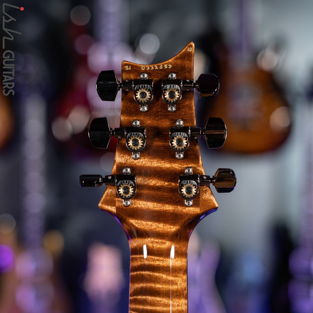 PRS Wood Library Tremonti Stoptail Copperhead Burst 10 Top Quilt