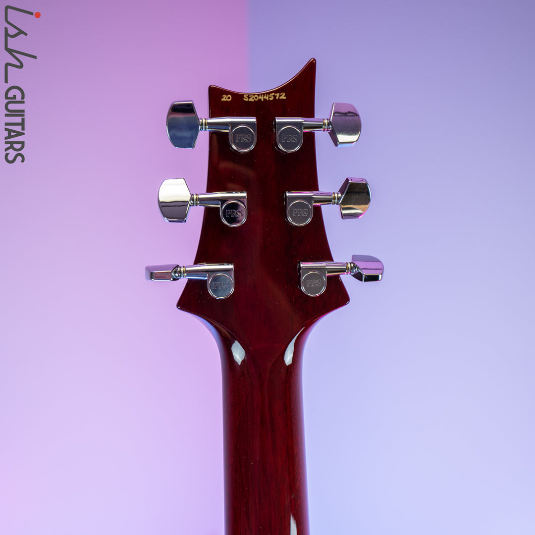 2020 PRS S2 Custom 24 Dark Cherry Sunburst Wrap Custom Color