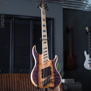 Dingwall Z3 5-String Bass Spalted Maple Purple Canyon Gloss Finish