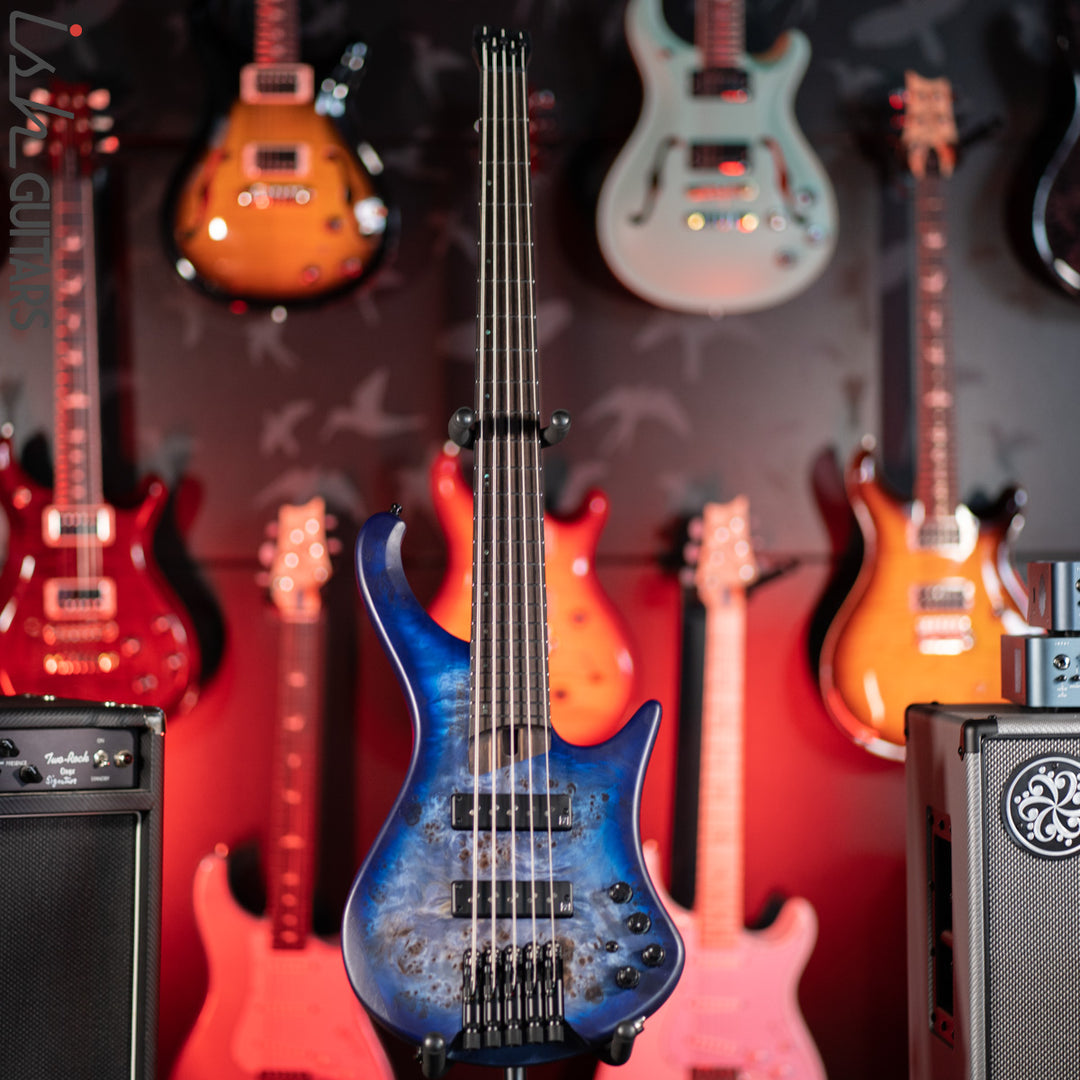 Ibanez EHB1505 5-String Bass Guitar Pacific Blue Burst