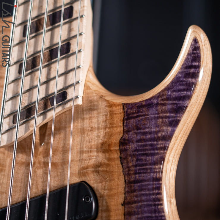 Dingwall Z3 5-String Bass Spalted Maple Purple Canyon Gloss Finish