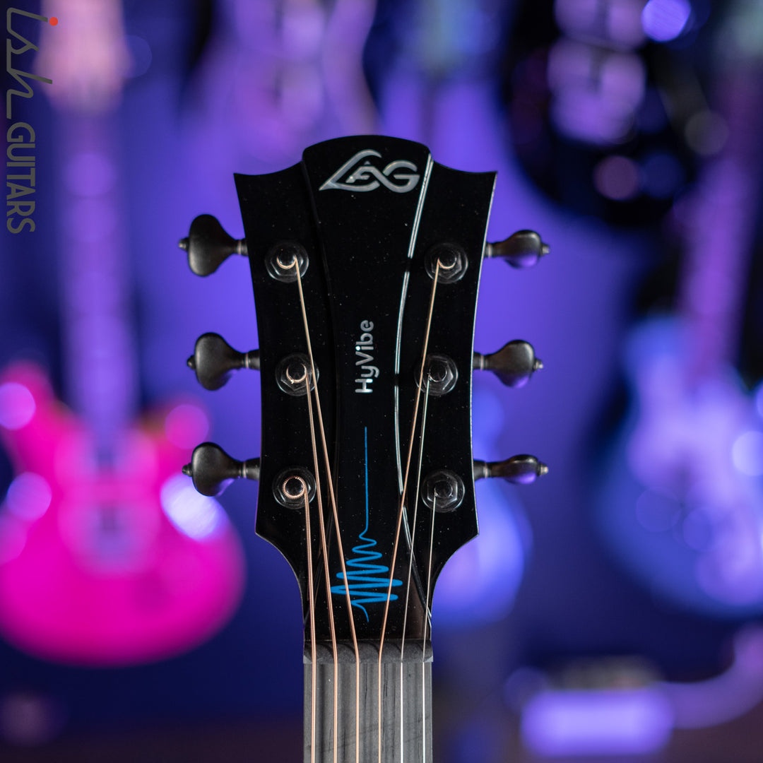 Lag Tramontane HyVibe THV30DCE Acoustic Electric Smart Guitar Natural