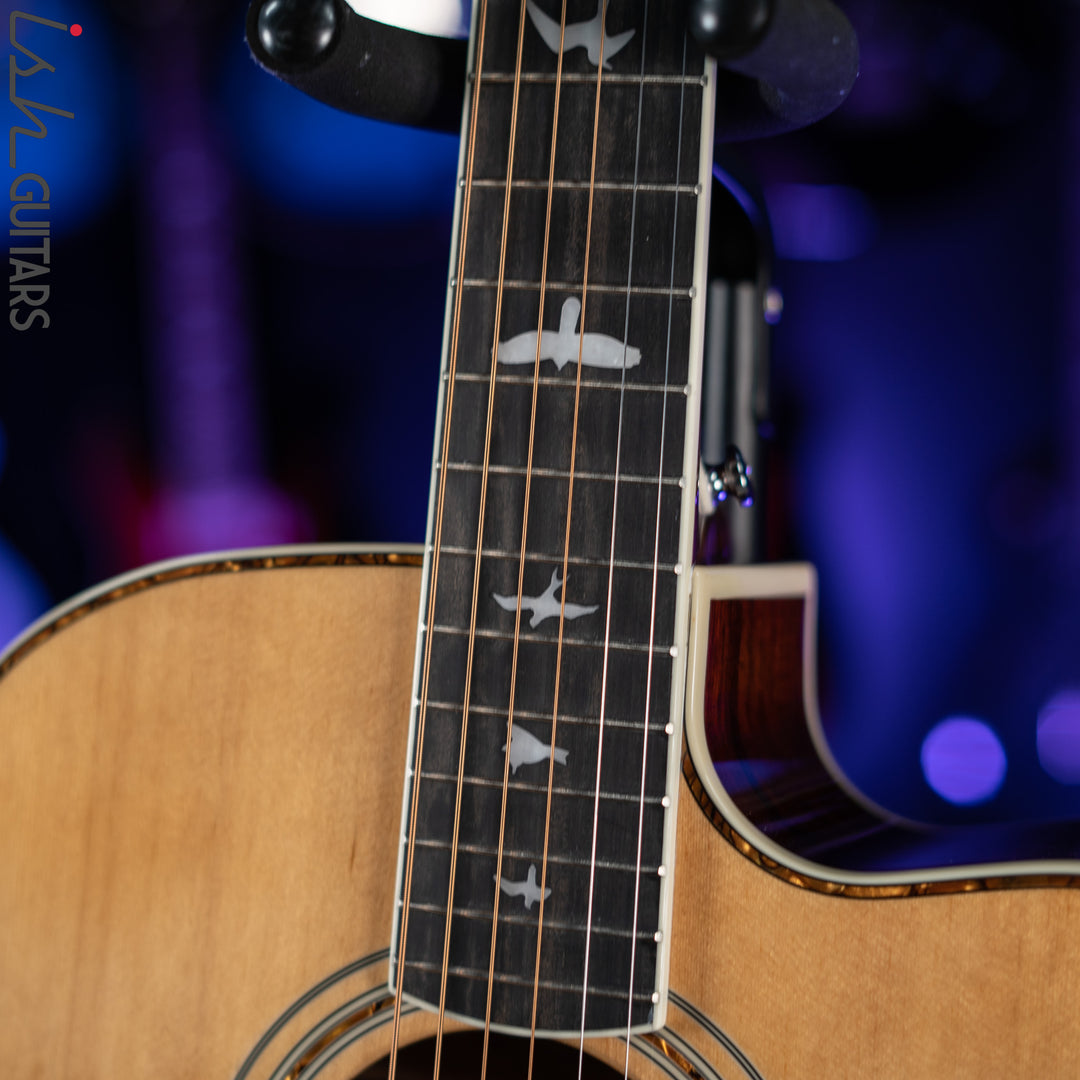 PRS SE Angelus A40E Acoustic Electric Guitar Natural Demo
