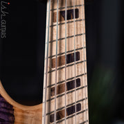 Dingwall Z3 5-String Bass Spalted Maple Purple Canyon Gloss Finish