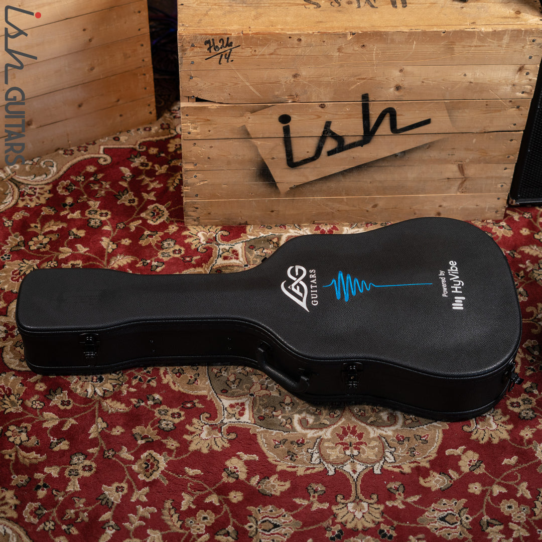 Lag Tramontane HyVibe THV30DCE Acoustic Electric Smart Guitar Natural