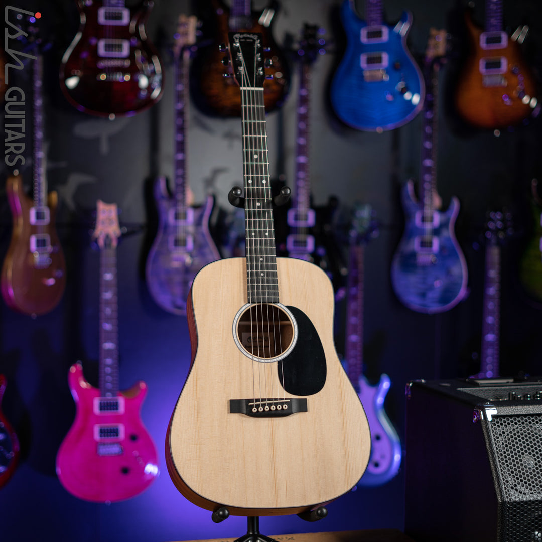 Martin DJr-10 Natural Sitka Acoustic Guitar - Blemished