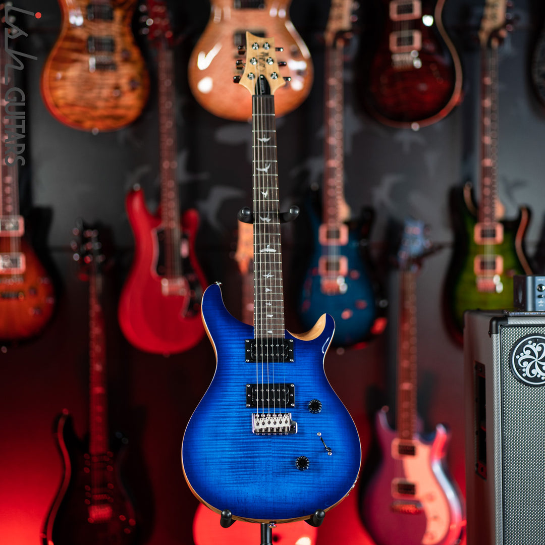 PRS SE Custom 24 Faded Blue Burst