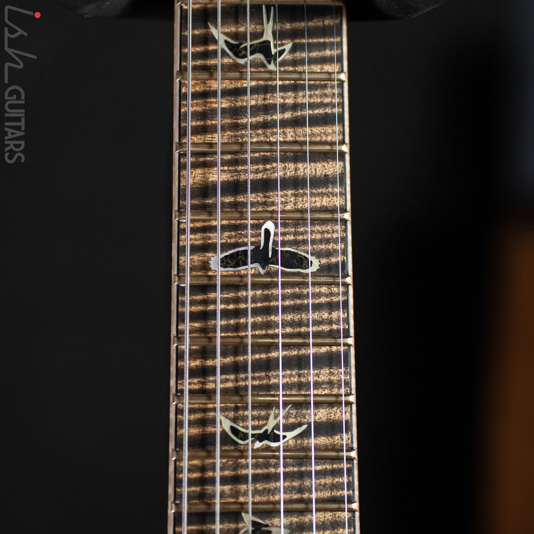 PRS Private Stock Santana Semi-Hollow Roasted Curly Maple Charcoal