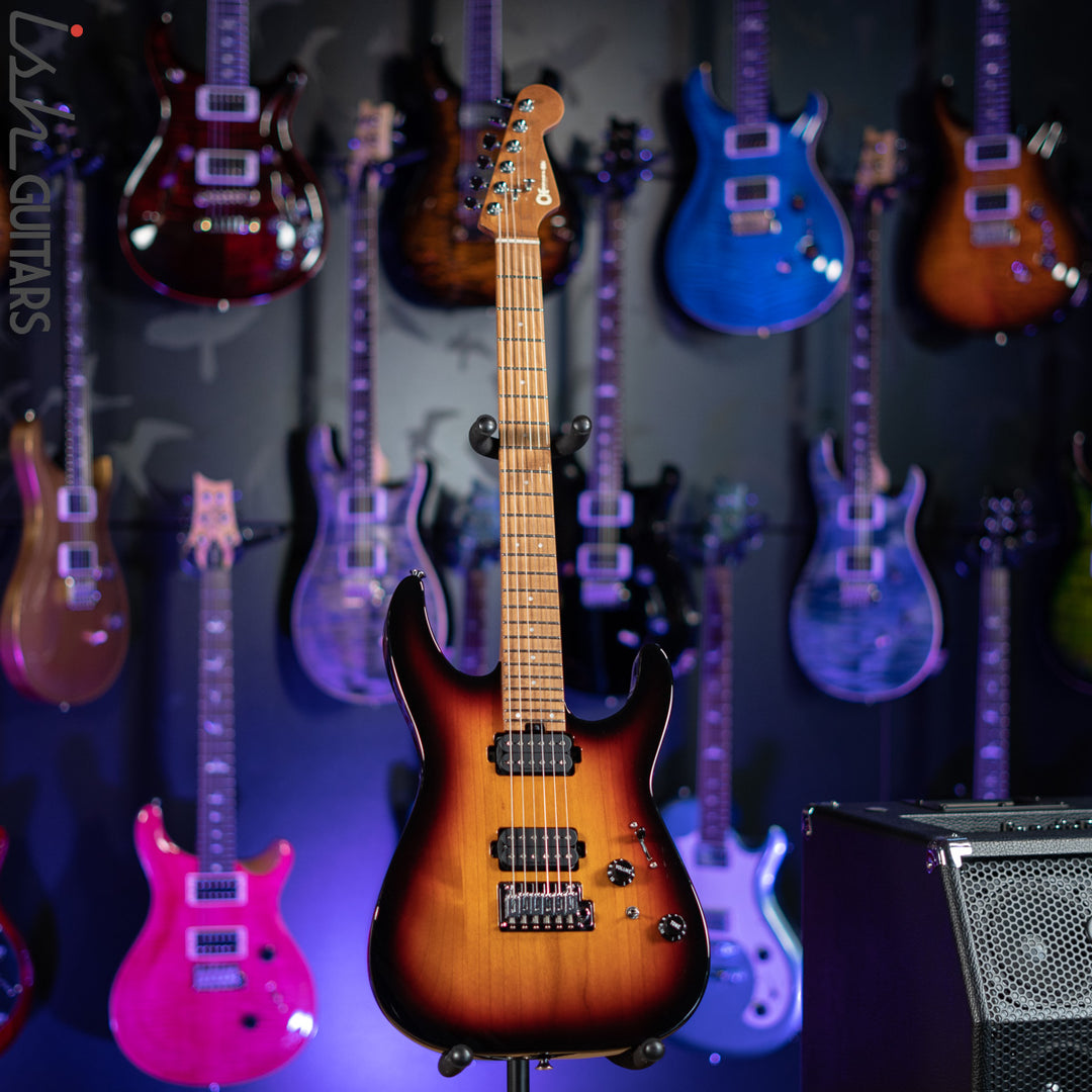 2020 Charvel Pro-Mod DK24 HH 2PT CM 3-Tone Sunburst