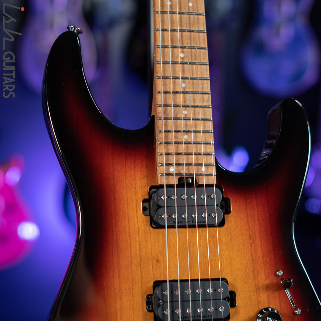 2020 Charvel Pro-Mod DK24 HH 2PT CM 3-Tone Sunburst