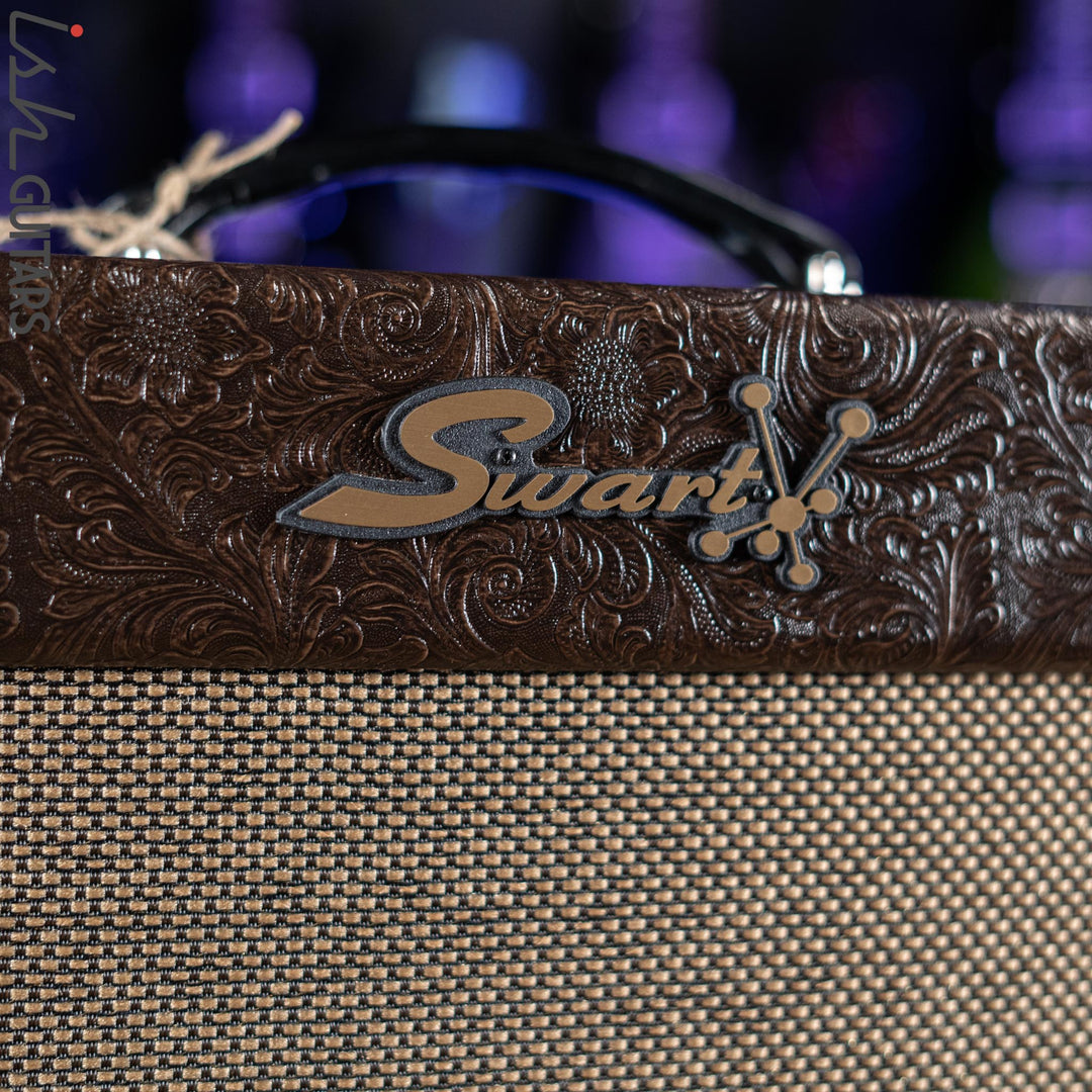 Swart MOD 84 1x12 Combo Brown Western Tolex Stripe