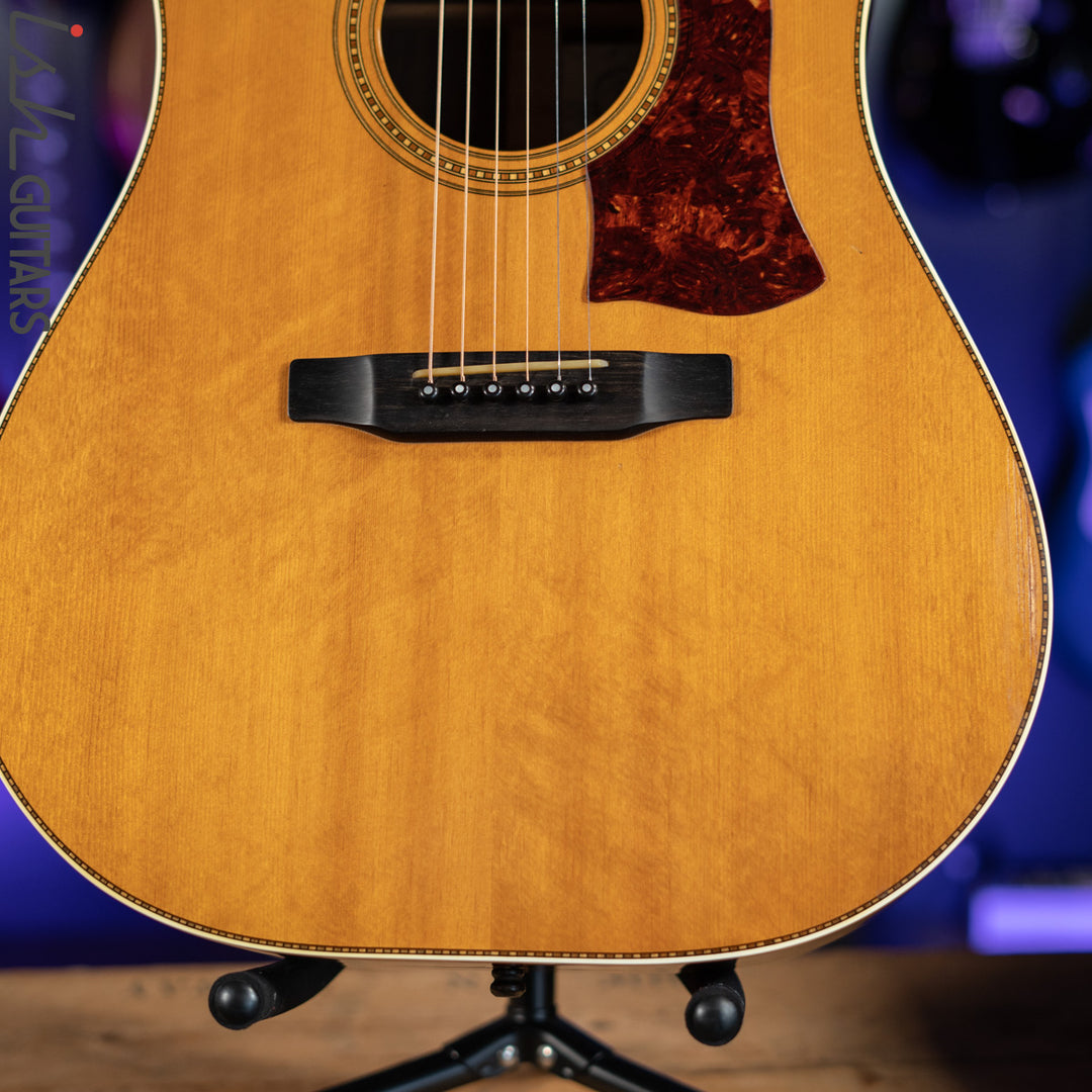 1976 Mossman Flint Hills Dreadnought Acoustic Guitar Natural