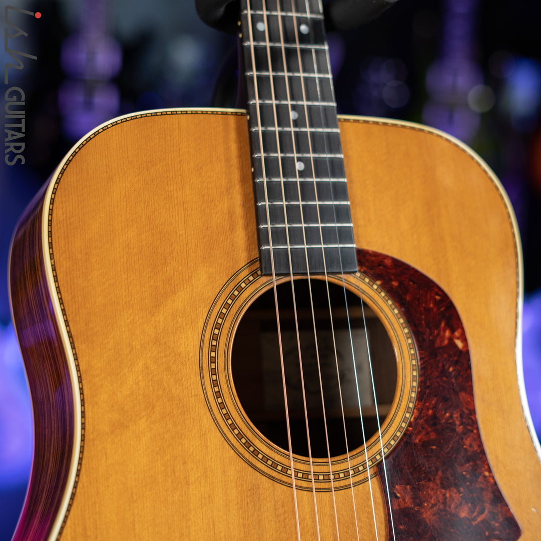 1976 Mossman Flint Hills Dreadnought Acoustic Guitar Natural