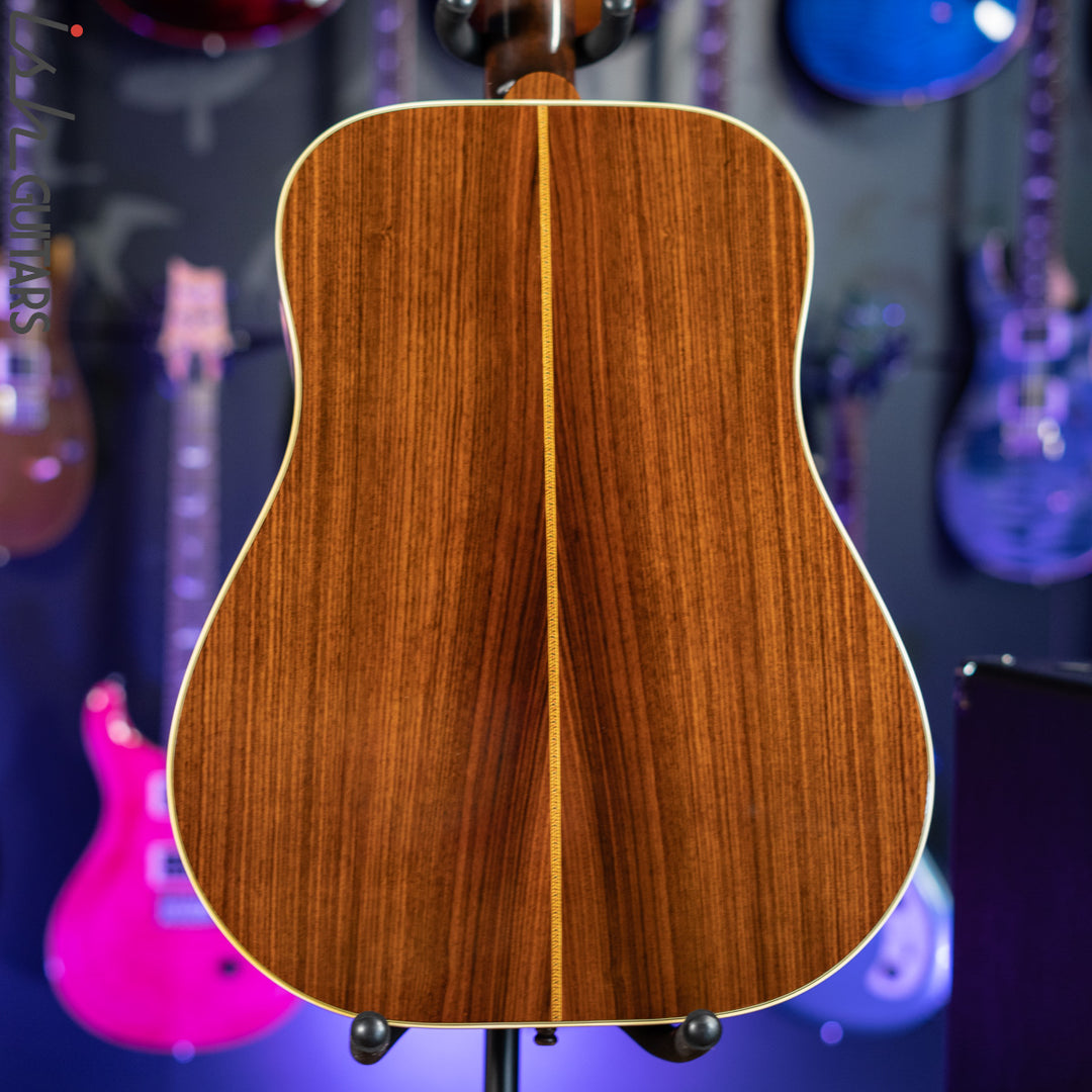 1976 Mossman Flint Hills Dreadnought Acoustic Guitar Natural
