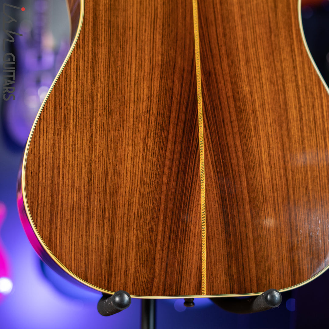 1976 Mossman Flint Hills Dreadnought Acoustic Guitar Natural