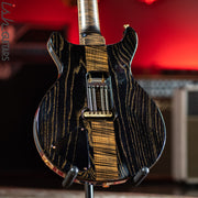 PRS Private Stock Santana Semi-Hollow Roasted Curly Maple Charcoal