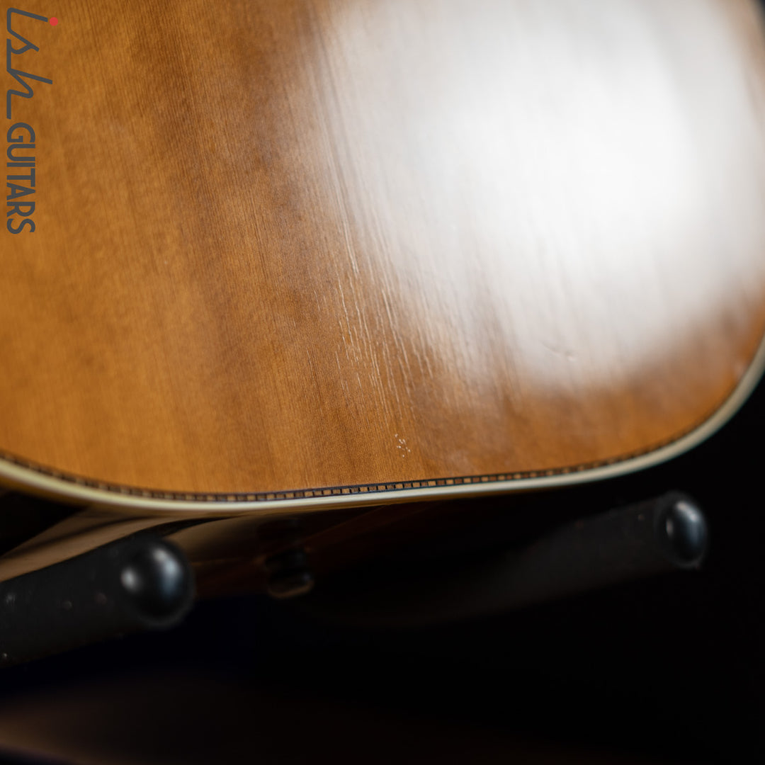 1976 Mossman Flint Hills Dreadnought Acoustic Guitar Natural