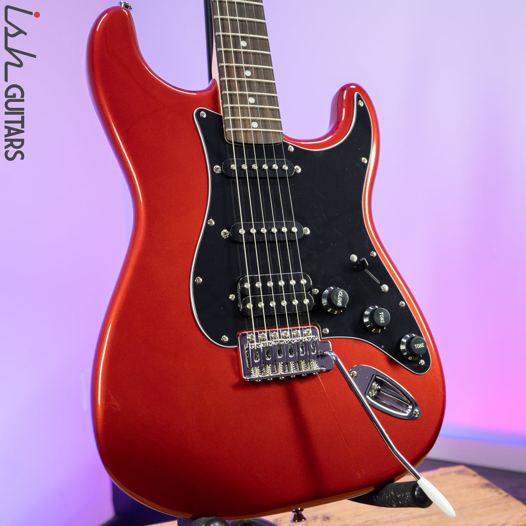 2016 Fender Squier Affinity Series Strat HSS Metallic Red