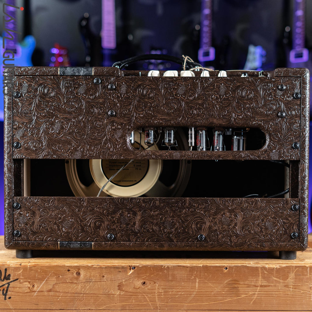 Swart MOD 84 1x12 Combo Brown Western Tolex Stripe