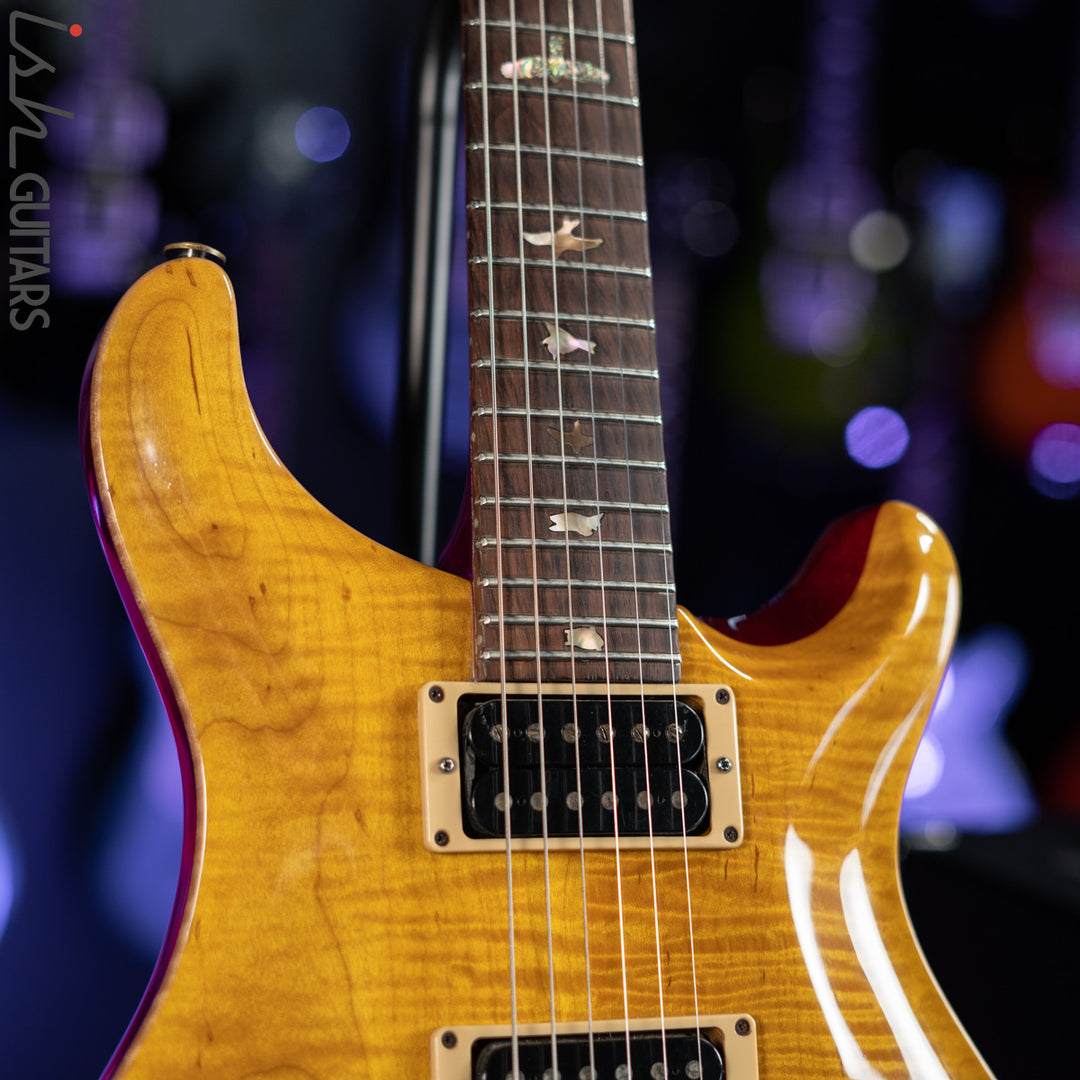 1990 PRS Custom 24 Amber Brazilian Rosewood Sweet Switch