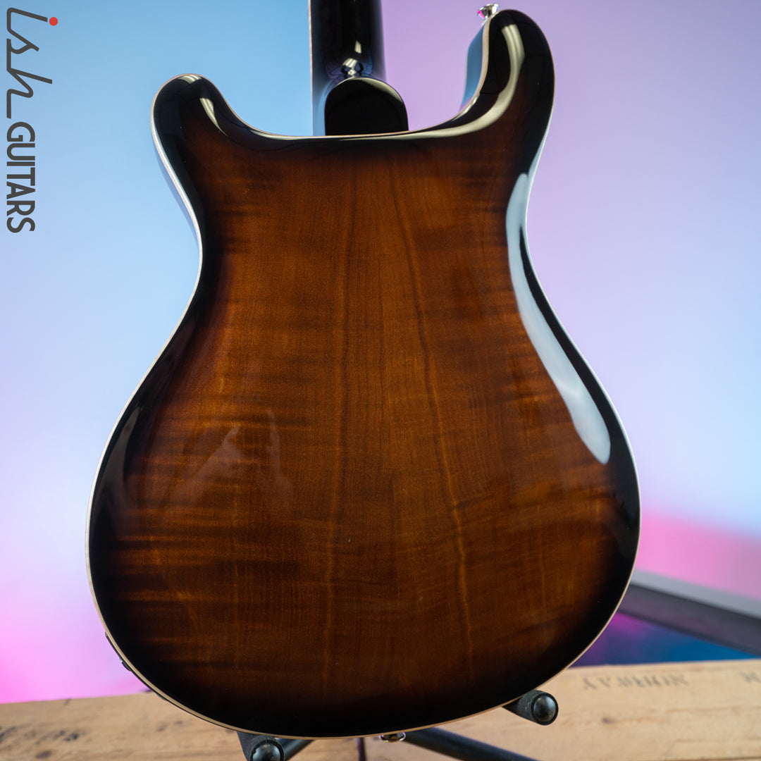 PRS SE Hollowbody II Piezo Black Gold Burst