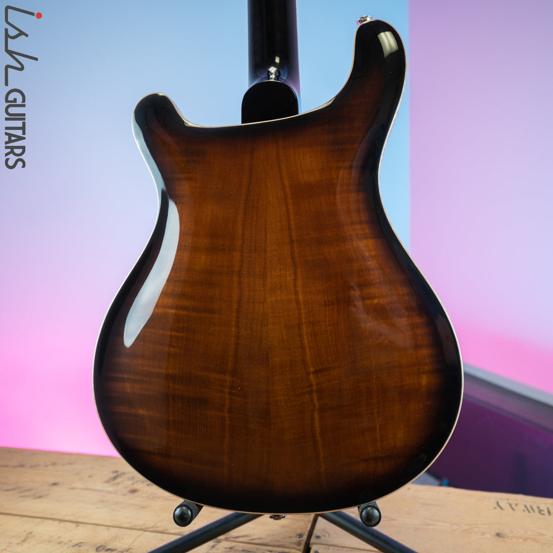 PRS SE Hollowbody II Piezo Black Gold Burst
