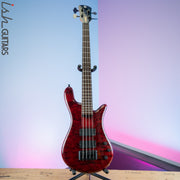 2015 Spector Euro Rebop Bantam Short Scale Bass Black Cherry